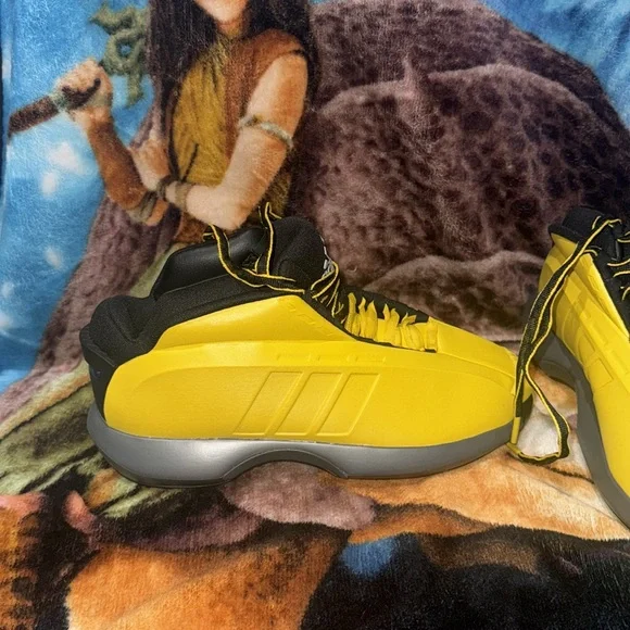 Adidas Originals Crazy 1 Yellow Sneakers - Picture 3 of 11